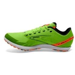 BROOKS Unisex Draft XC Spike - Green Grecko/Red Orange/White- Regular (D) -Sports Shoes 100039 308 M Draft XC