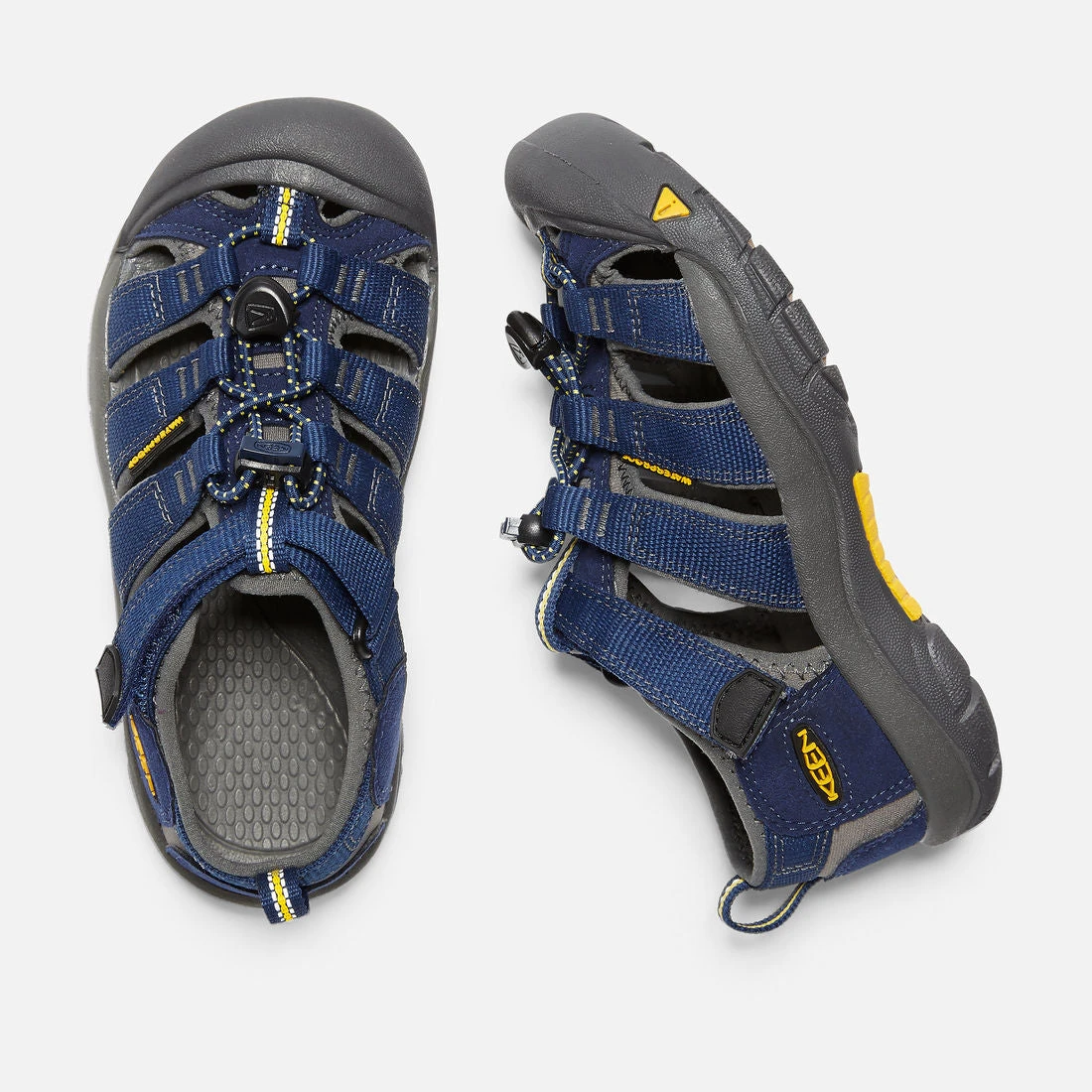 Keen Big Kids' Newport H2 Sandal - Blue Depths/Gargoyle 2 Keen Big Kids' Newport H2 Sandal - Blue Depths/Gargoyle - Image 2