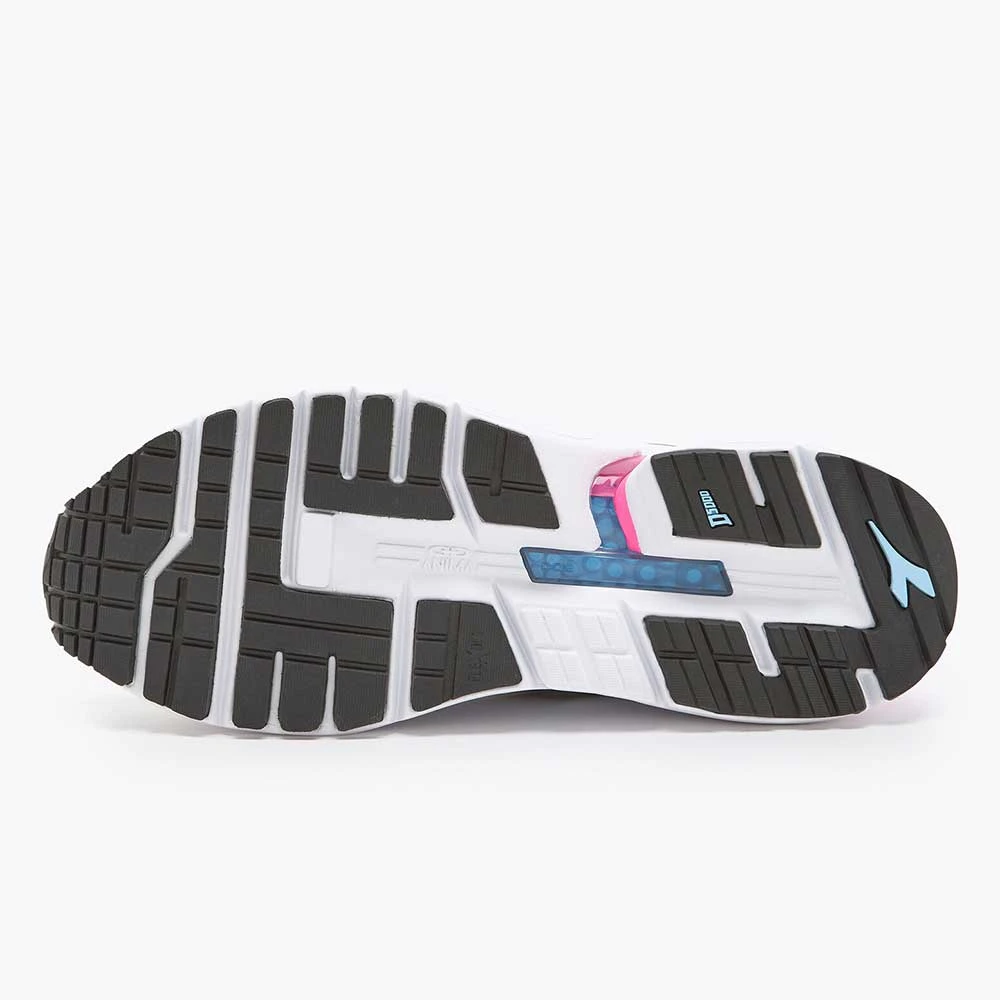 Diadora Women's Vigore 2 Running Shoe - White/Pink Fluo/Black - Regular (B) 6 Diadora Women's Vigore 2 Running Shoe - White/Pink Fluo/Black - Regular (B) - Image 6