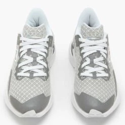 Diadora Women's Mythos BlushieldVolo 3 Glam Running Shoe - Silver DD/White - Regular (B) -Sports Shoes 101.179086 C1379 50 HR