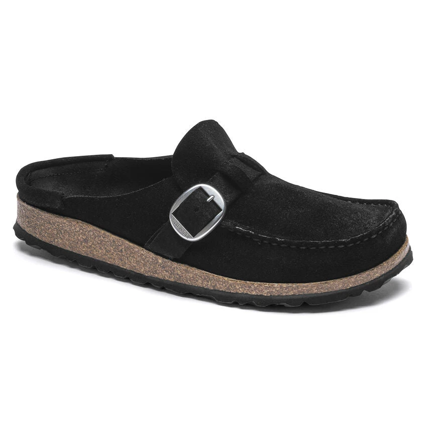 Birkenstock Women's Buckley Suede - Black- Medium/Narrow 1 Birkenstock Women's Buckley Suede - Black- Medium/Narrow