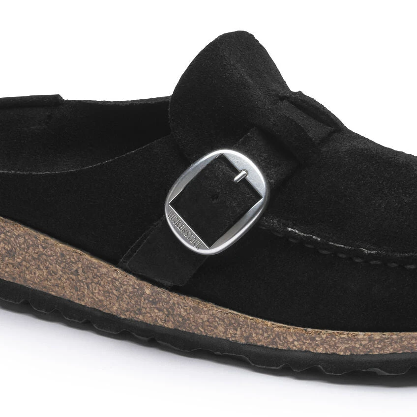Birkenstock Women's Buckley Suede - Black- Medium/Narrow 4 Birkenstock Women's Buckley Suede - Black- Medium/Narrow - Image 4