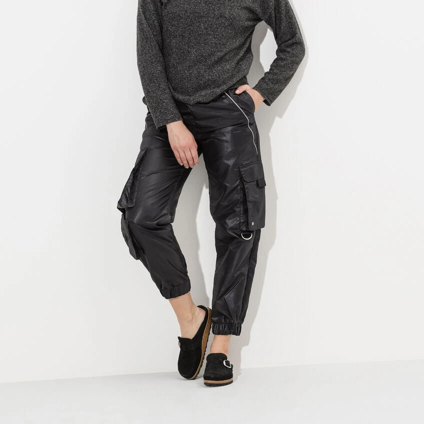 Birkenstock Women's Buckley Suede - Black- Medium/Narrow 6 Birkenstock Women's Buckley Suede - Black- Medium/Narrow - Image 6