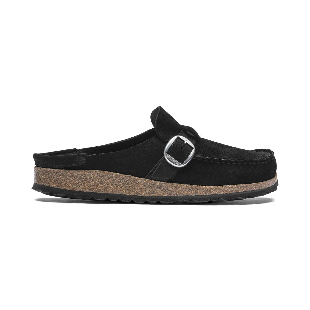 Birkenstock Women's Buckley Suede - Black- Medium/Narrow 2 Birkenstock Women's Buckley Suede - Black- Medium/Narrow - Image 2