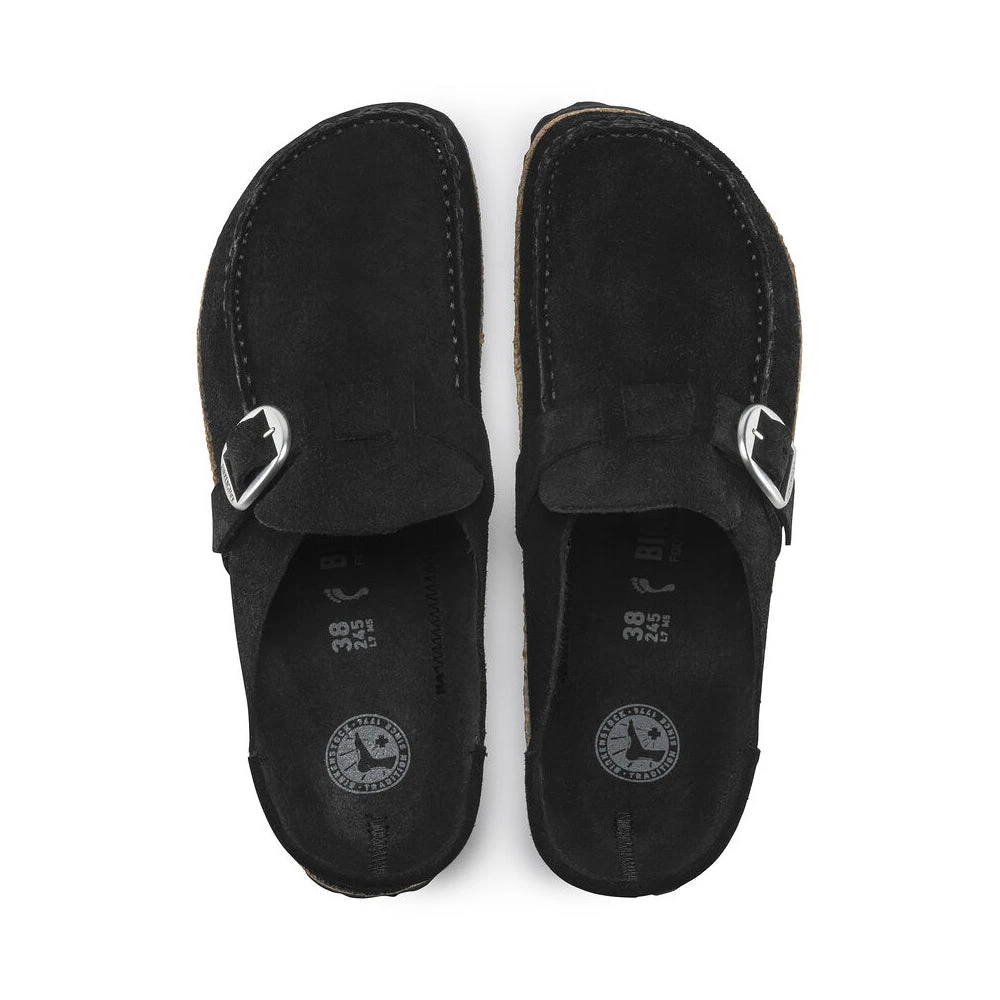 Birkenstock Women's Buckley Suede - Black- Medium/Narrow 5 Birkenstock Women's Buckley Suede - Black- Medium/Narrow - Image 5