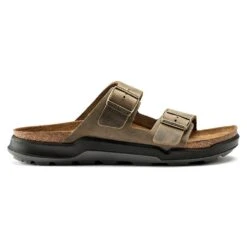 Birkenstock Men's Arizona Rugged Sandal - Faded Khaki - Regular 9 Birkenstock Men's Arizona Rugged Sandal - Faded Khaki - Regular -Sports Shoes 1018463 side