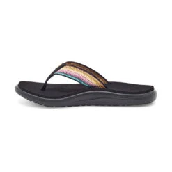 Teva Women's Voya Flip Sandal - Antiguous Black Multi- Regular (B) 9 Teva Women's Voya Flip Sandal - Antiguous Black Multi- Regular (B) -Sports Shoes 1019040 ABML 3