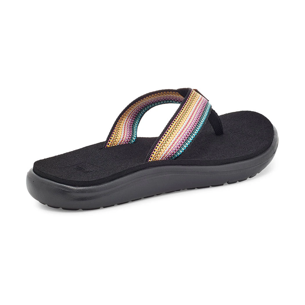 Teva Women's Voya Flip Sandal - Antiguous Black Multi- Regular (B) 3 Teva Women's Voya Flip Sandal - Antiguous Black Multi- Regular (B) - Image 3
