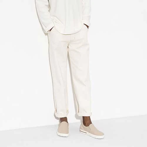 Birkenstock Oswego Canvas Casual Shoes - Sandcastle- Medium/Narrow 2 Birkenstock Oswego Canvas Casual Shoes - Sandcastle- Medium/Narrow - Image 2