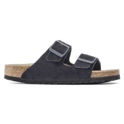 Birkenstock Arizona Suede Soft Footbed -Midnight- Medium/Narrow -Sports Shoes 1020716 side