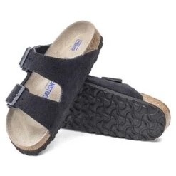 Birkenstock Arizona Suede Soft Footbed -Midnight- Medium/Narrow -Sports Shoes 1020716 sole