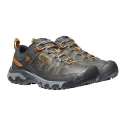 Keen Men's Targhee Vent Trail Shoe - Raven/Bronze Brown - Regular (D) -Sports Shoes 1020743 PLA large