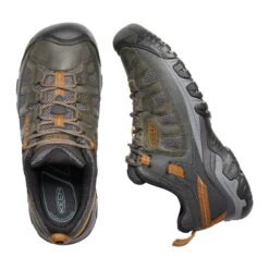 Keen Men's Targhee Vent Trail Shoe - Raven/Bronze Brown - Regular (D) -Sports Shoes 1020743 PLD large