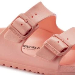 Birkenstock Arizona EVA Sandal - Coral Peach- Medium/Narrow -Sports Shoes 1022367 detail 1