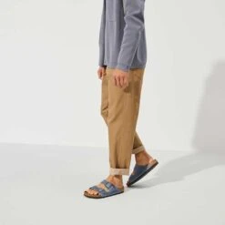 Birkenstock Arizona SFB Oil Leather Sandal - Dusty Blue - Regular/Wide 13 Birkenstock Arizona SFB Oil Leather Sandal - Dusty Blue - Regular/Wide -Sports Shoes 1022477 f look m