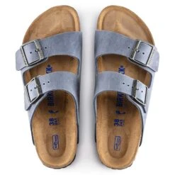 Birkenstock Arizona SFB Oil Leather Sandal - Dusty Blue - Regular/Wide 11 Birkenstock Arizona SFB Oil Leather Sandal - Dusty Blue - Regular/Wide -Sports Shoes 1022477 top