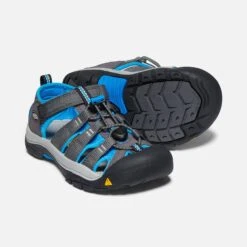 Keen Little Kids' Newport H2 Sandal - Magnet/Brilliant Blue -Sports Shoes 1022825 PPS PDP 1