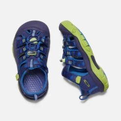 Keen Little Kids' Newport H2 Sandal - Blue Depths/Chartureuse -Sports Shoes 1022834 PLD PDP 1