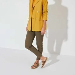 Birkenstock Women's Franca Oiled Leather Sandal - Cognac - Regular/Wide -Sports Shoes 1024052 f look f