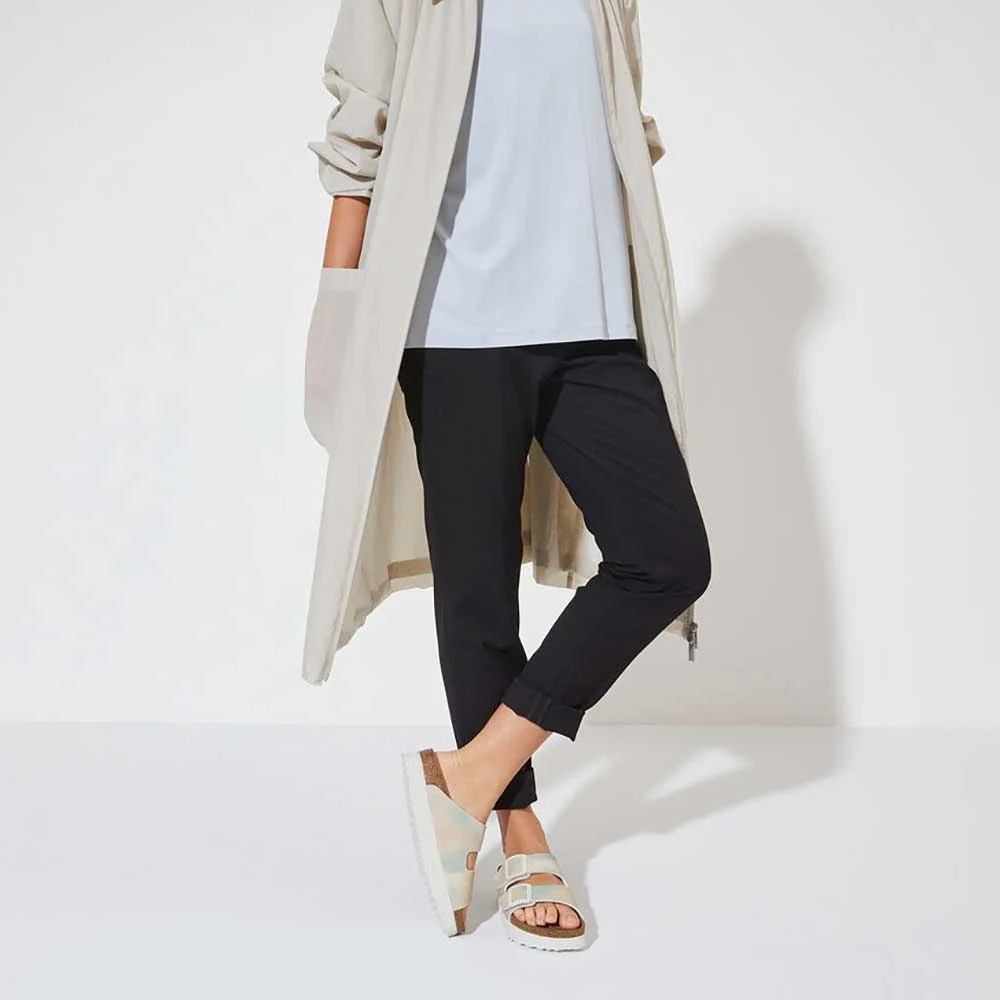 Birkenstock Women's Arizona Platform Sandal- Watercolor Pink- Medium/Narrow 4 Birkenstock Women's Arizona Platform Sandal- Watercolor Pink- Medium/Narrow - Image 4