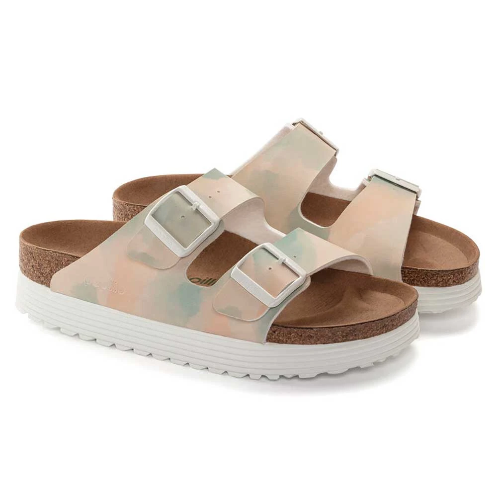 Birkenstock Women's Arizona Platform Sandal- Watercolor Pink- Medium/Narrow 5 Birkenstock Women's Arizona Platform Sandal- Watercolor Pink- Medium/Narrow - Image 5