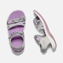 Keen Little Kids' Verano Sandal - Vapor/African Violet -Sports Shoes 1024823 PLD PDP 1