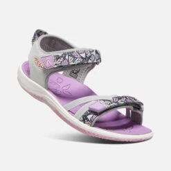 Keen Big Kids' Verano Sandal - Vapor/African Violet -Sports Shoes 1024829 3Q PDP 1