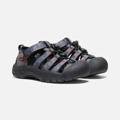 Keen Little Kids' Newport H2 Sandal - Steel Grey/Black -Sports Shoes 1026268 PLA PDP 1
