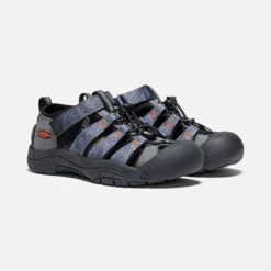 Keen Big Kids' Newport H2 - Steel Grey/Black -Sports Shoes 1026277 PLA PDP