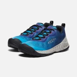 Keen Women's NXIS Speed Hiking Shoe- Fjord Blue/Ombre- Regular (B) -Sports Shoes 1027201 PLA PDP