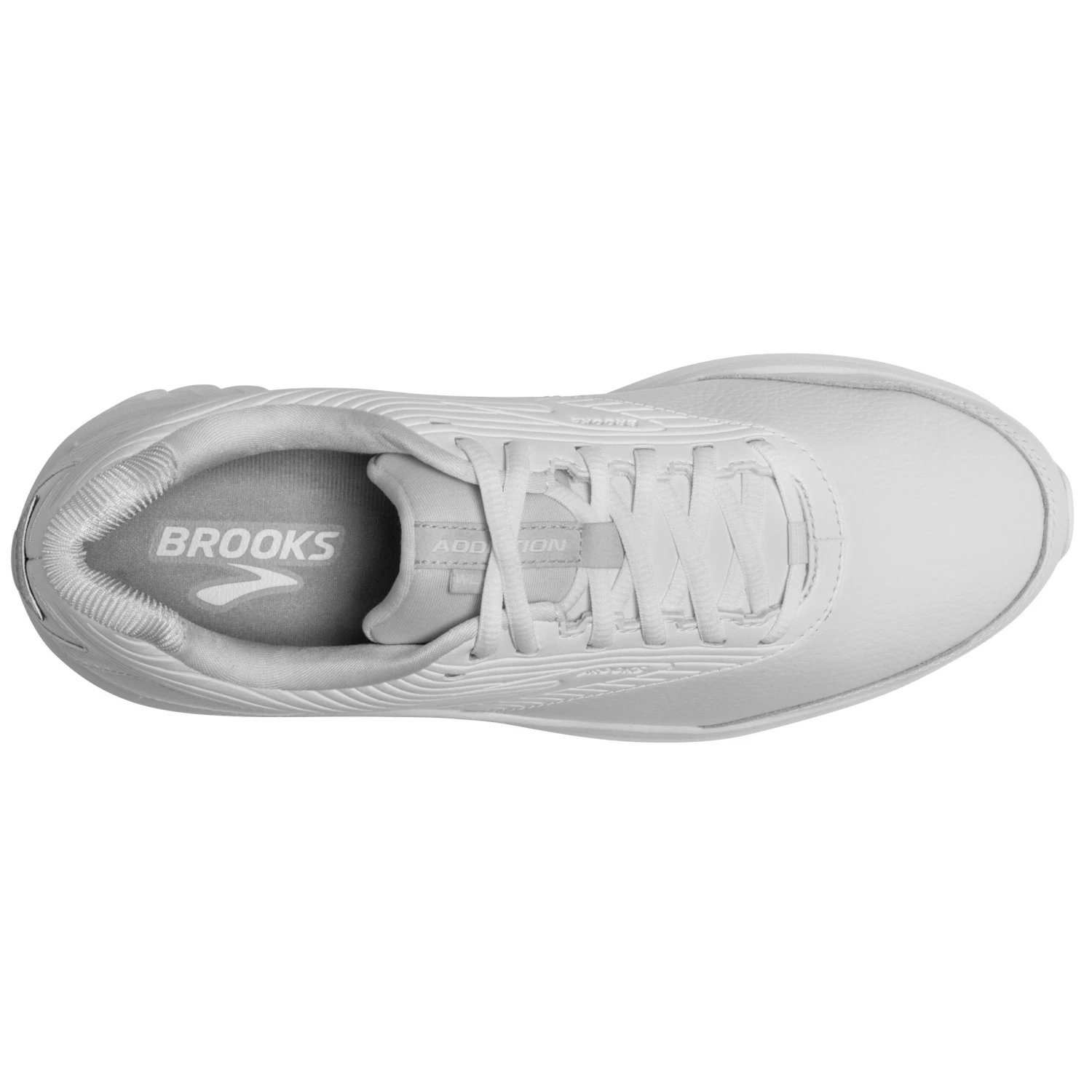 BROOKS Men's Addiction Walker 2 Walking Shoe - White/White- Wide (2E) 5 BROOKS Men's Addiction Walker 2 Walking Shoe - White/White- Wide (2E) - Image 5
