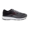 BROOKS Men's Dyad 11 Running Shoe - Blackened Pearl/Alloy/Red - Regular (D)