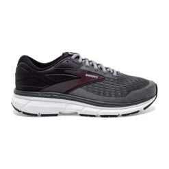 BROOKS Men's Dyad 11 Running Shoe - Blackened Pearl/Alloy/Red - Regular (D)
