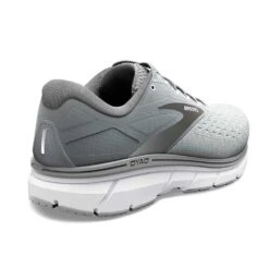 BROOKS Men's Dyad 11 Running Shoe - Grey/Black/White - Wide (2E) -Sports Shoes 110323 084 H Dyad 11 1