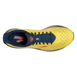 BROOKS Men's Hyperion Tempo Running Shoe- Maize/Titan/Cherry Tomato - Regular (D) 7 BROOKS Men's Hyperion Tempo Running Shoe- Maize/Titan/Cherry Tomato - Regular (D) -Sports Shoes 110339 767 O Hyperion Tempo