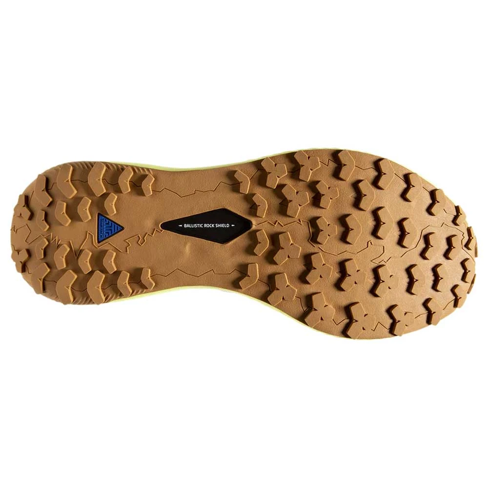 BROOKS Men's Catamount Trail Shoe- Black/Nightlife- Regular (D) 6 BROOKS Men's Catamount Trail Shoe- Black/Nightlife- Regular (D) - Image 6