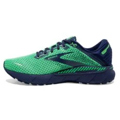 BROOKS Men's Adrenaline GTS 22 Running Shoe- Green/Navy- Regular (D) -Sports Shoes 110366 362 M Adrenaline GTS 22
