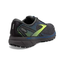BROOKS Men's Ghost 14 Running Shoe- Black/Blue/Nightlife- Regular (D) -Sports Shoes 110369 069 H Ghost 14