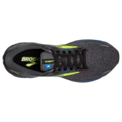 BROOKS Men's Ghost 14 Running Shoe- Black/Blue/Nightlife- Regular (D) -Sports Shoes 110369 069 O Ghost 14