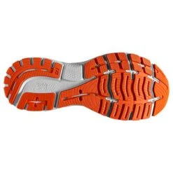 BROOKS Men's Ghost 14 Running Shoe - Titan/Teal/Flame — Regular (D) -Sports Shoes 110369 488 S Ghost 14