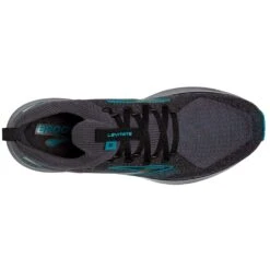 BROOKS Men's Levitate StealthFit 5 Running Shoe- Black/Ebony/Crystal Teal- Regular (D) -Sports Shoes 110372 091 O Levitate StealthFit 5