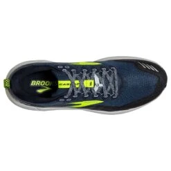 BROOKS Men's Cascadia 16 Trail Running Shoe- Titan/Peacoat/Nightlife- Regular (D) -Sports Shoes 110376 411 O Cascadia 16