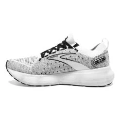 BROOKS Men's Glycerin StealthFit 20 Running Shoe - White/Grey/Black - Regular (D) -Sports Shoes 110384 135 M Glycerin StealthFit 20