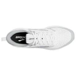 BROOKS Men's Levitate 6 Running Shoe - Bright White/Oyster Mushroom- Regular (D) 8 BROOKS Men's Levitate 6 Running Shoe - Bright White/Oyster Mushroom- Regular (D) -Sports Shoes 110395 126 O Levitate 6
