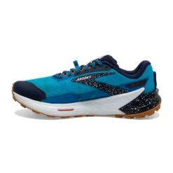 BROOKS Men's Catamount 2 Trail Running Shoe- Peacoat/Atomic Blue/Rooibos - Regular (D) -Sports Shoes 110399 490 M Catamount 2
