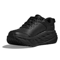 Hoka Women's Bondi SR Wide - Black/Black - Wide (D) -Sports Shoes 1110521 BBLC 3
