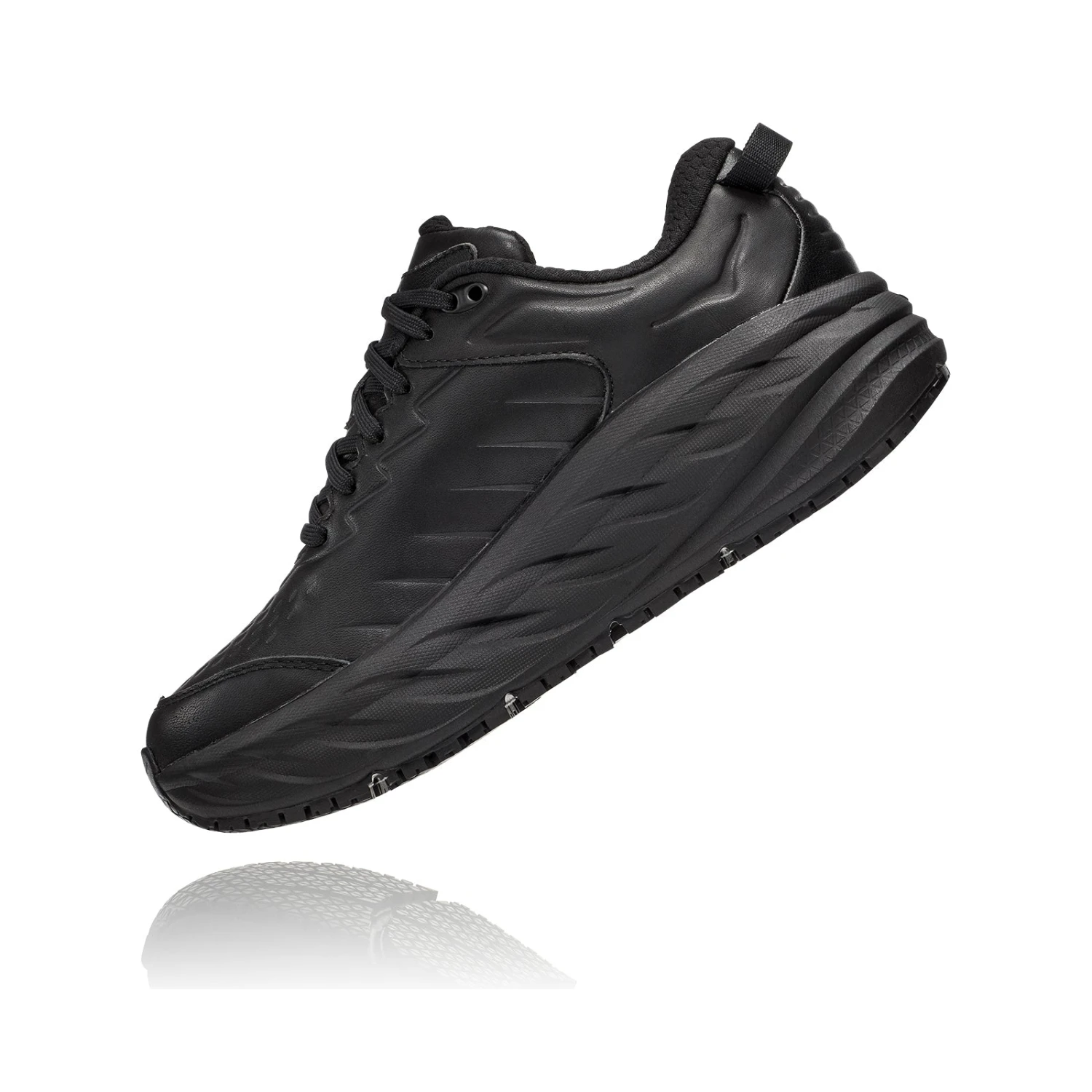 Hoka Women's Bondi SR Running Shoe - Black/Black - Regular (B) 4 Hoka Women's Bondi SR Running Shoe - Black/Black - Regular (B) - Image 4
