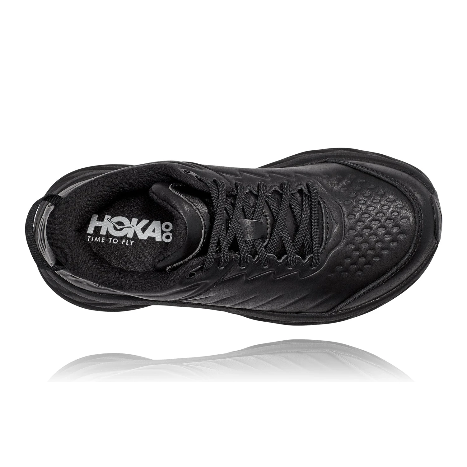 Hoka Women's Bondi SR Running Shoe - Black/Black - Regular (B) 5 Hoka Women's Bondi SR Running Shoe - Black/Black - Regular (B) - Image 5