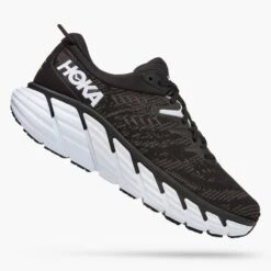 Hoka Men's Gaviota 4 - Black/White - Wide (2E)
