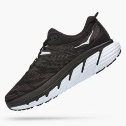 Hoka Men's Gaviota 4 - Black/White - Wide (2E) -Sports Shoes 1123198 BWHT 4 3398f32c f28d 4dc5 ba8e 80c1ea2bb096